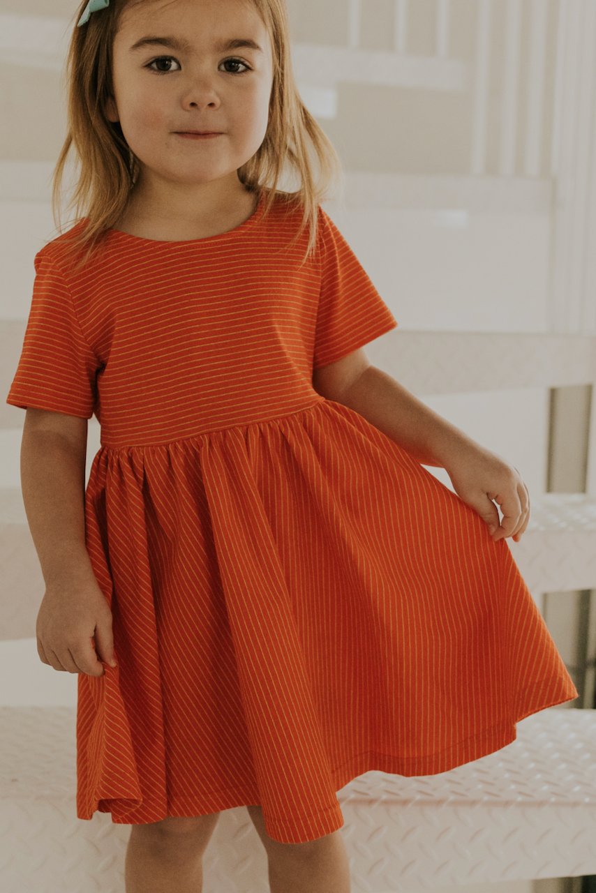 Spring Girls Short Sleeve Dress | ROOLEE