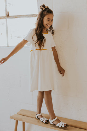 Girls white spring dresses | ROOLEE
