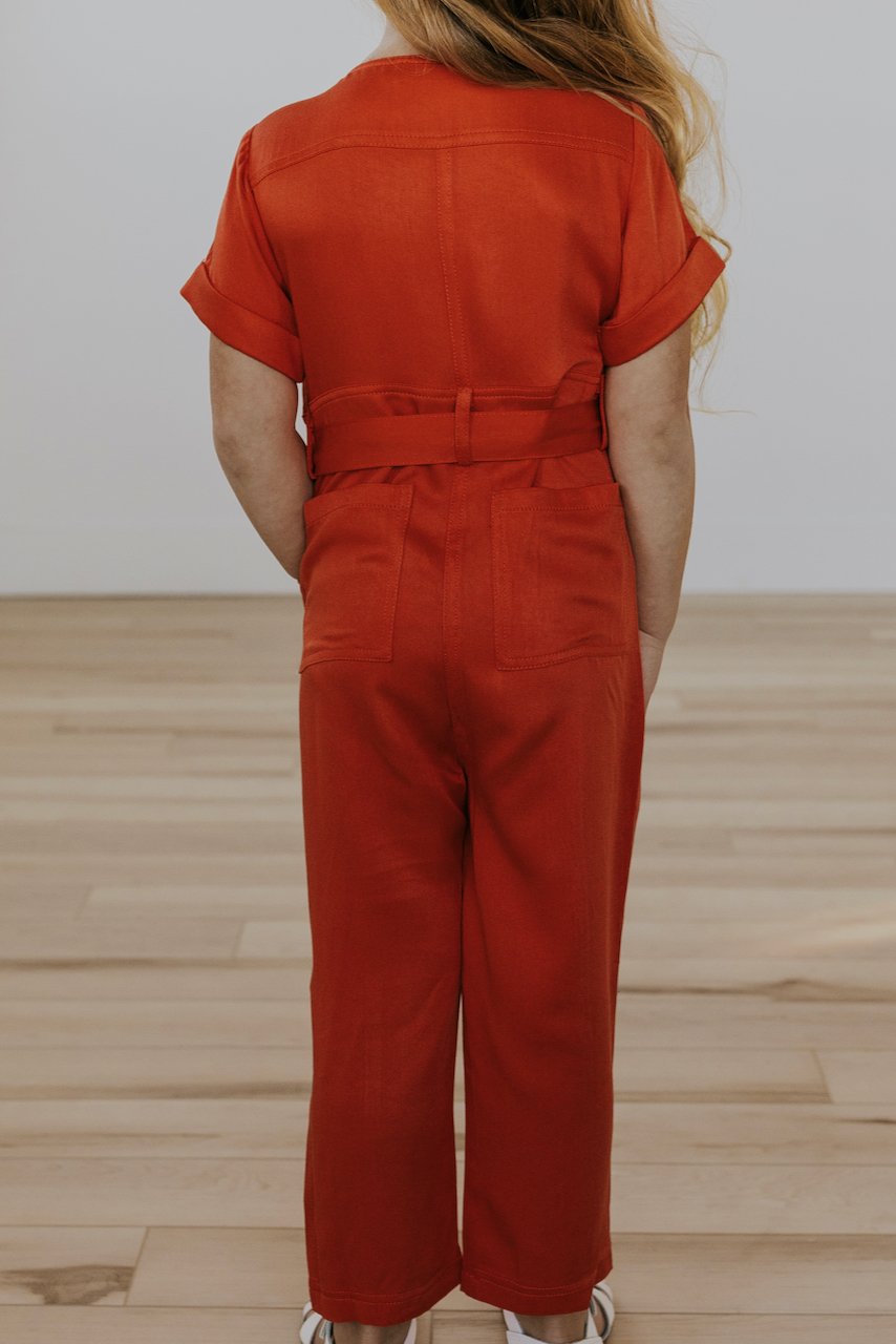 Mini Hello There Tie Jumpsuit