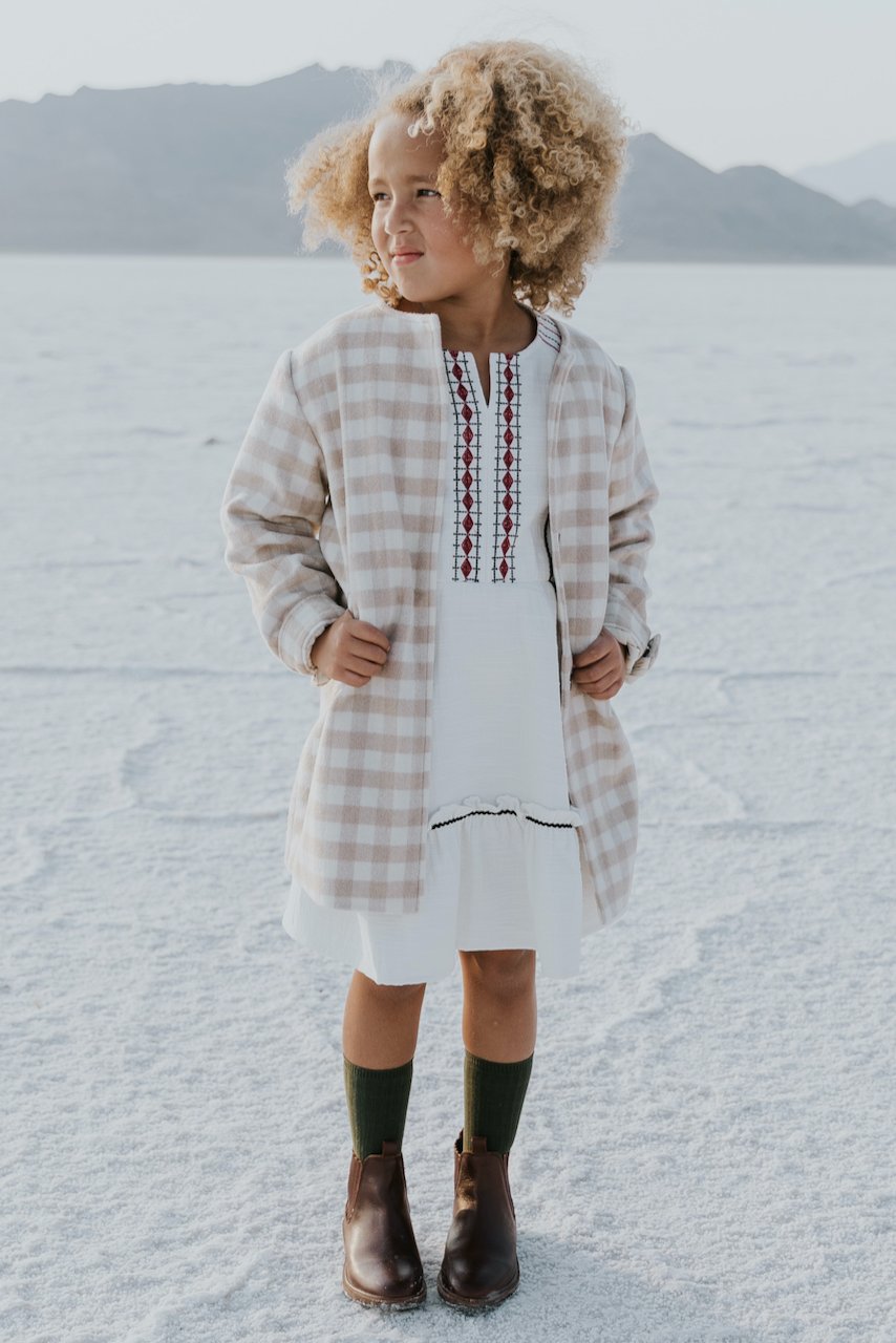 Cute embroidered dresses for kids | ROOLEE