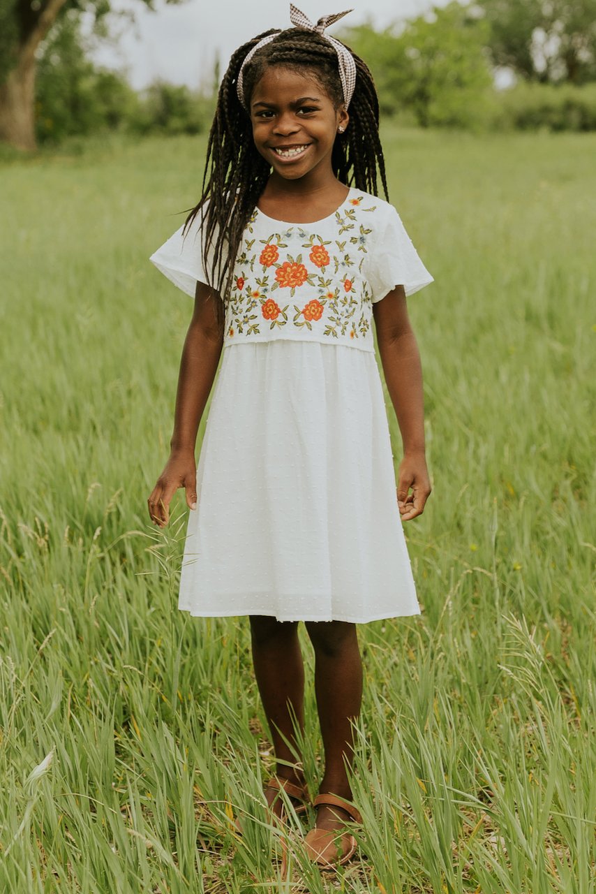 Girls Modest Summer Floral Dresses | ROOLEE