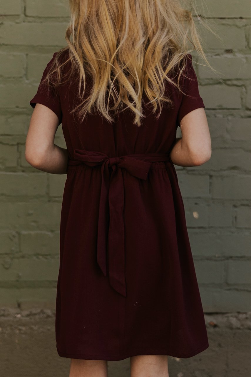 Mini Taylor Jane Wrap Dress