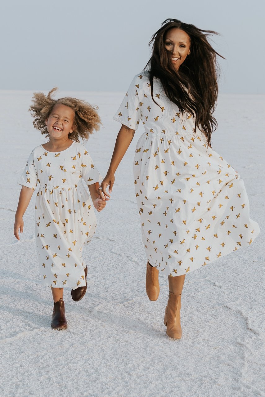 Rylee + Cru Mini Kat Songbird Dress