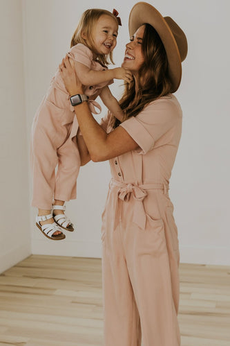 Mini Hello There Tie Jumpsuit