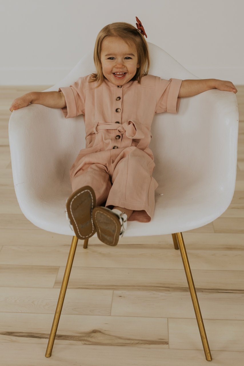 Mini Hello There Tie Jumpsuit