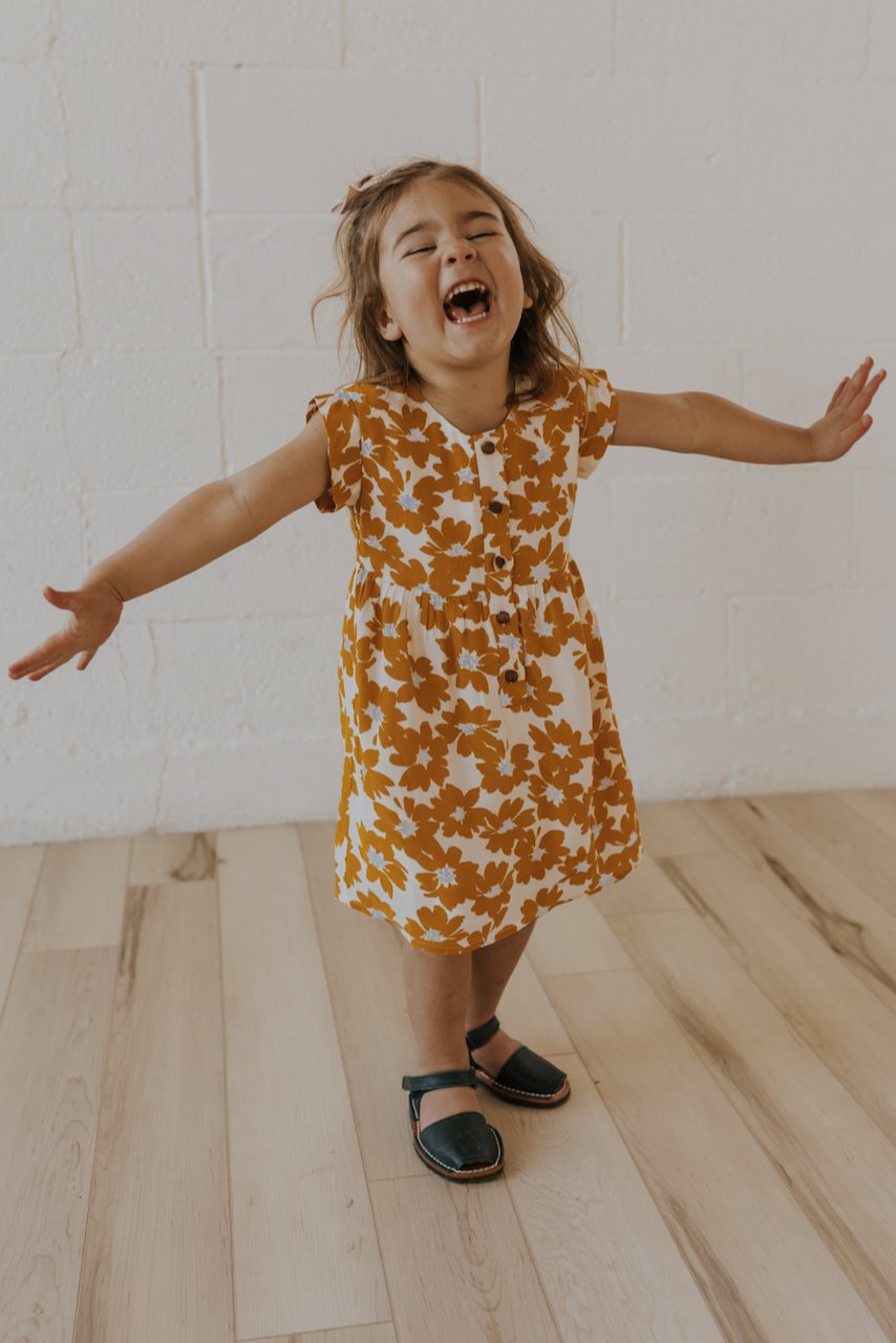 Girls Spring Floral Dresses | ROOLEE