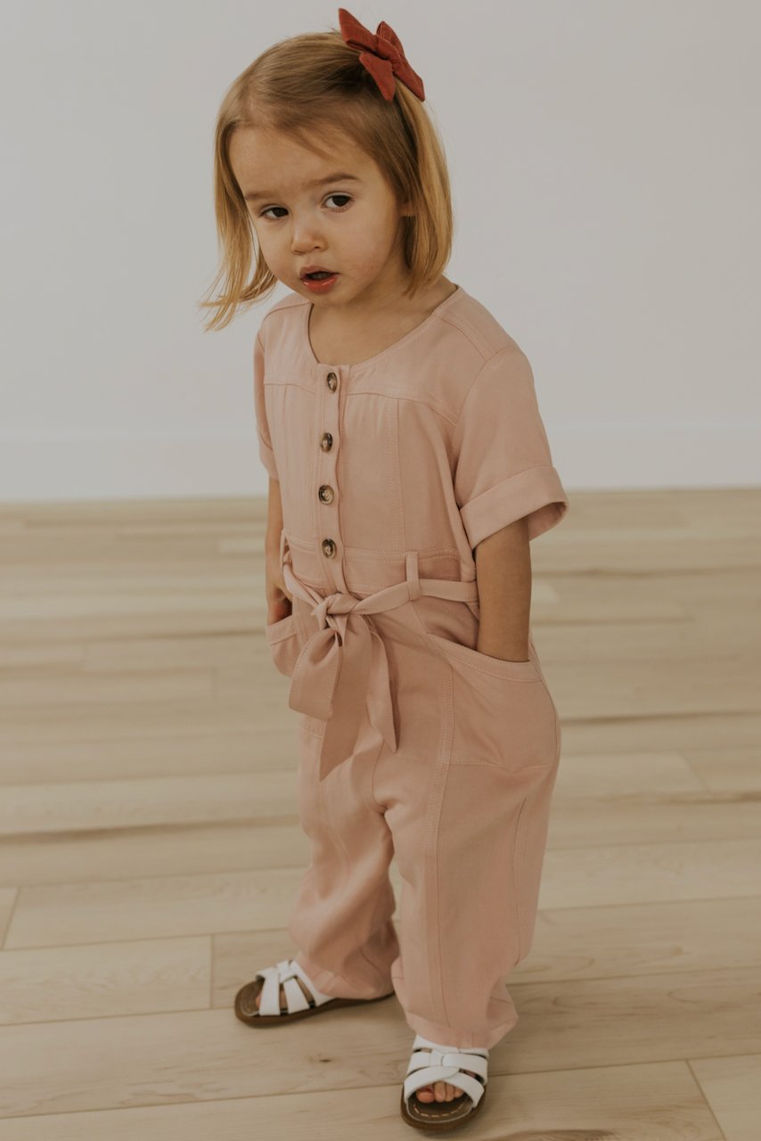Mini Hello There Tie Jumpsuit