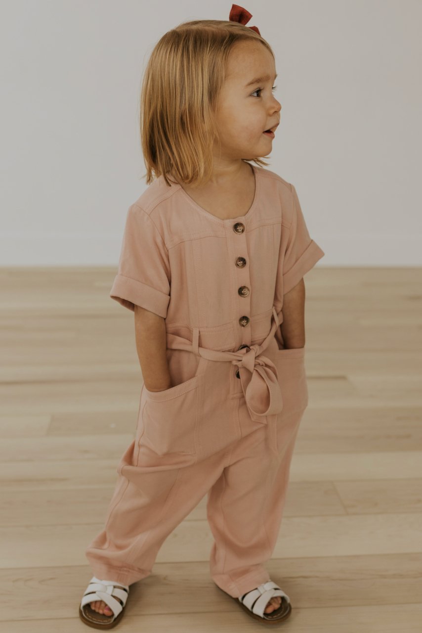 Mini Hello There Tie Jumpsuit
