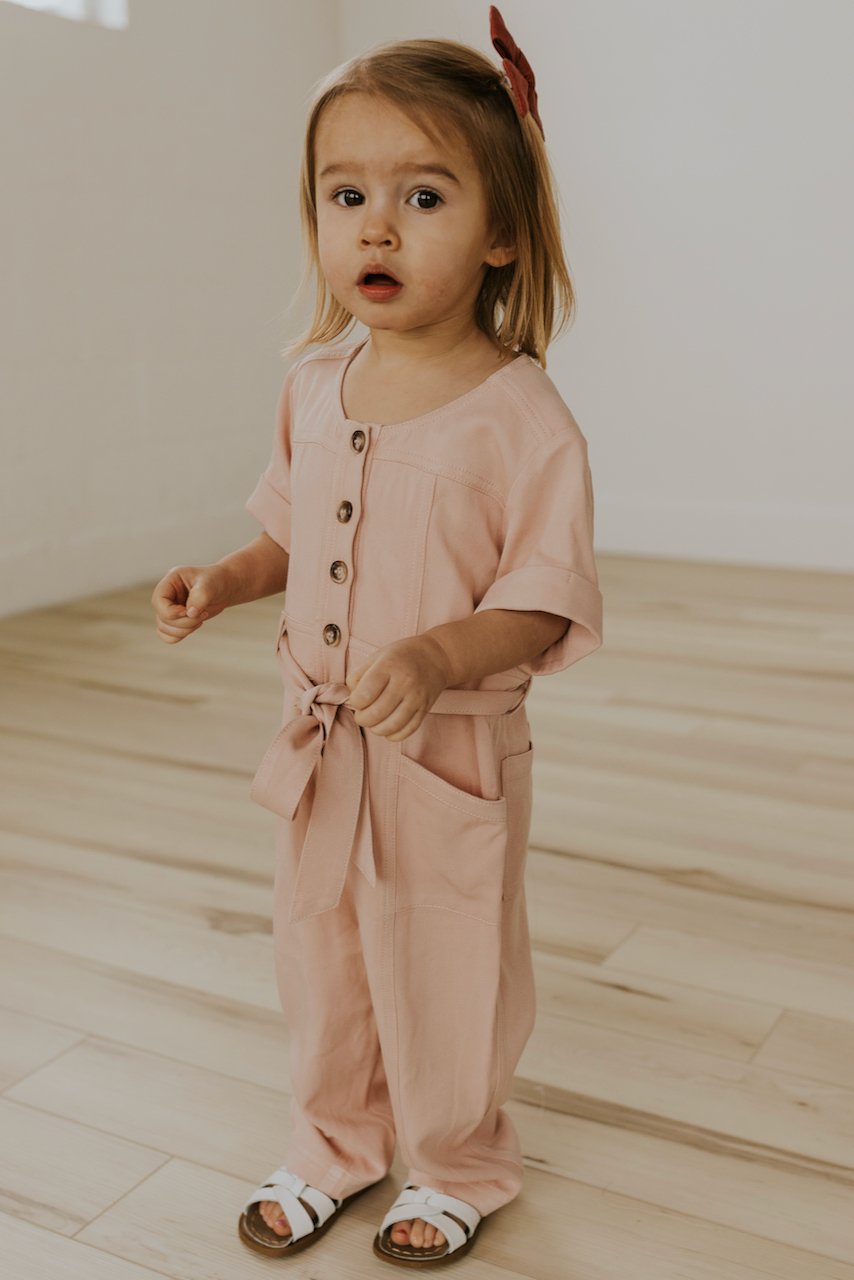 Mini Hello There Tie Jumpsuit