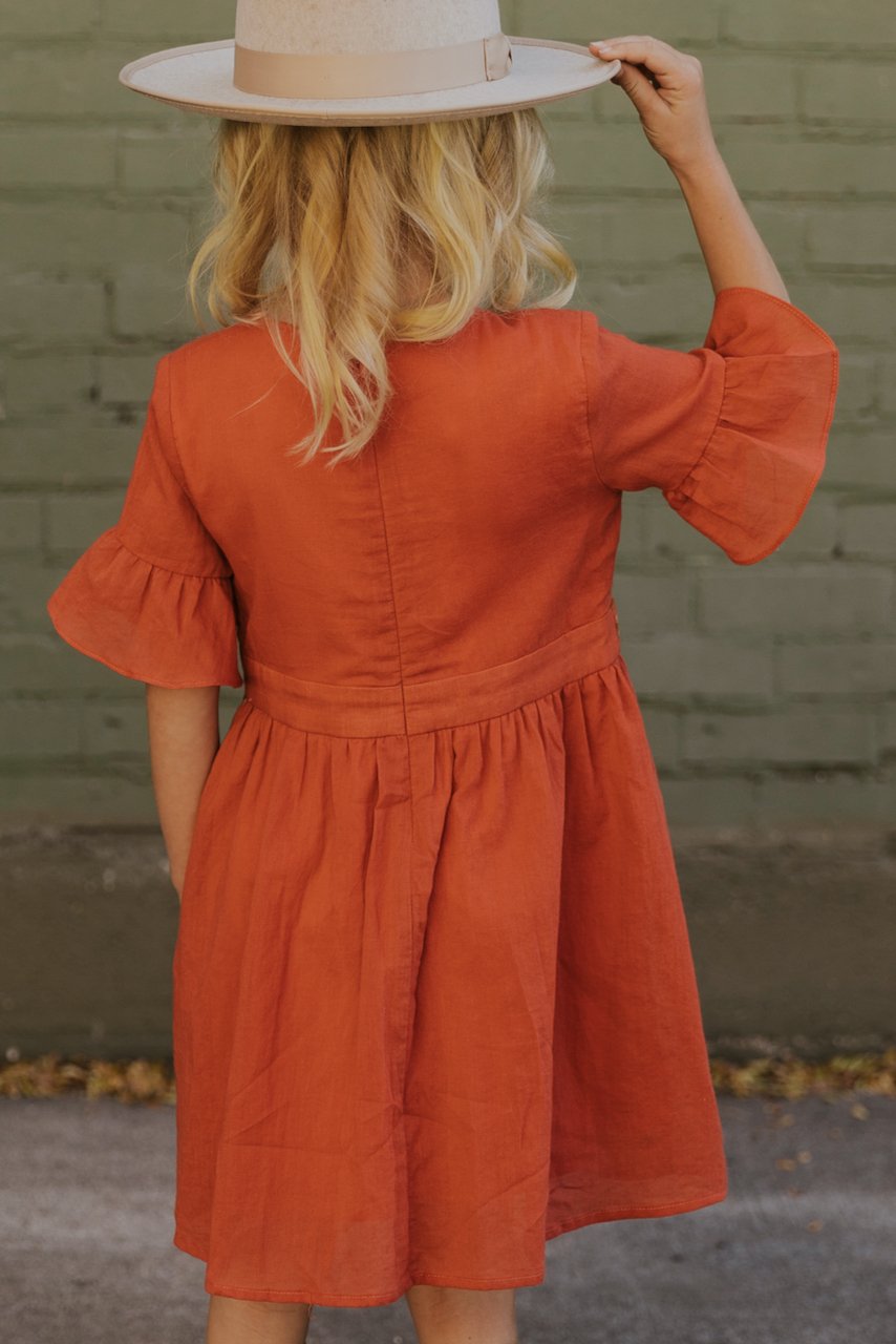 Mini DeMille Embroidery Dress