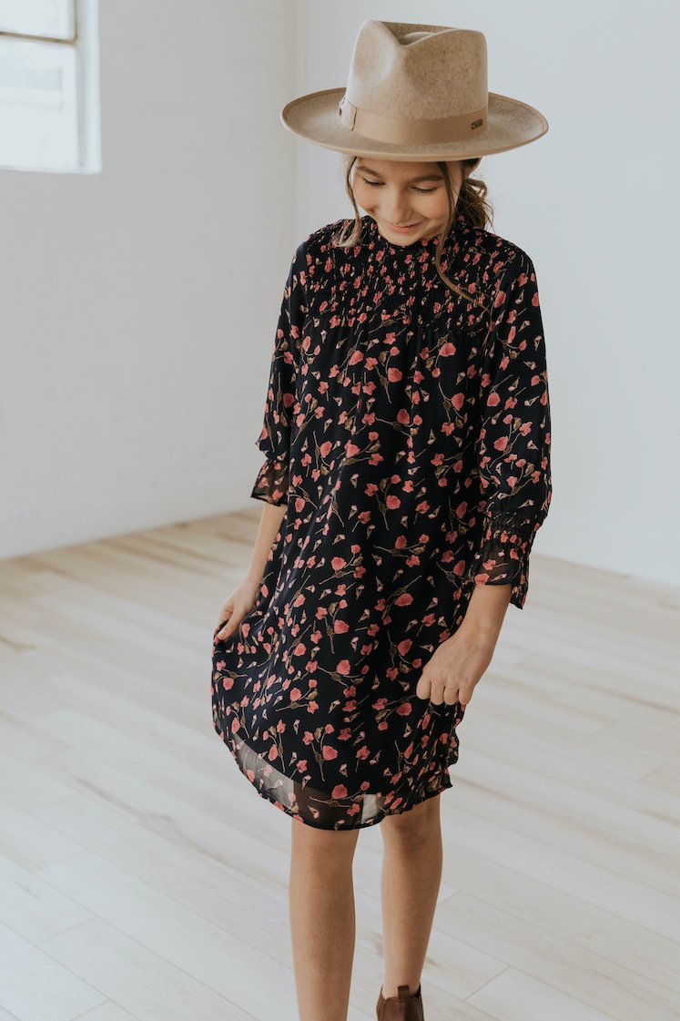 Mini Floral Dress | ROOLEE