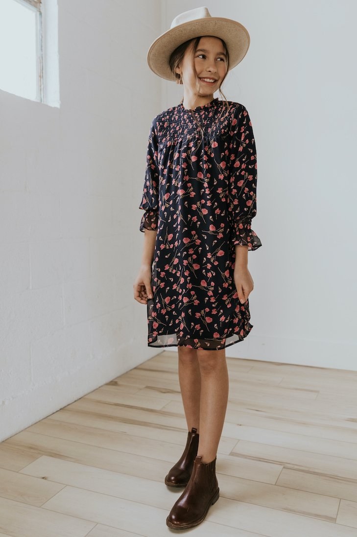 Modest Floral Dress | ROOLEE