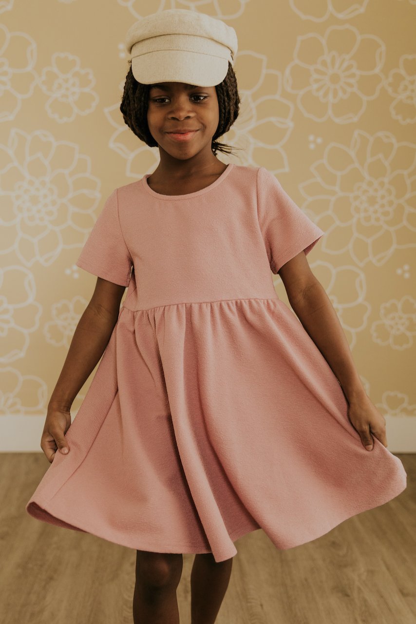 Trendy Pink Girls Dresses | ROOLEE
