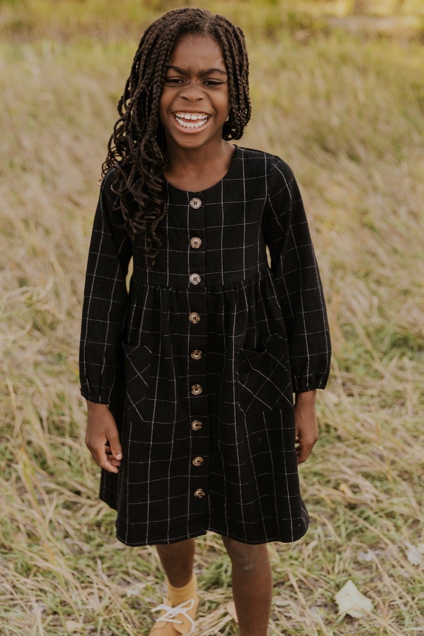 Black Dresses for Kids | ROOLEE