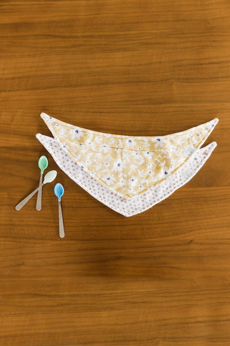 Wildflowers & Dots Bandana Bibs