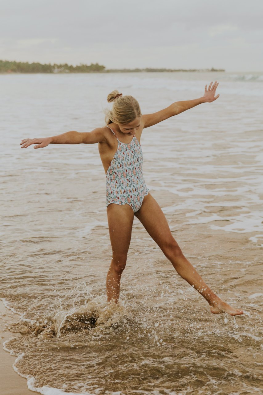 Bondi Beach Ruched Swimsuit