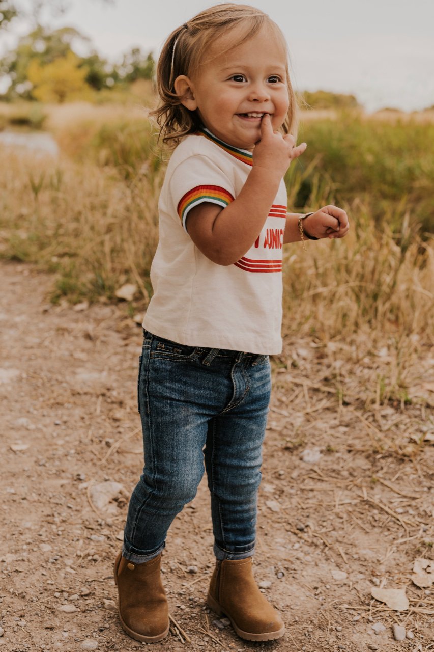 Girls Ringer Tee | ROOLEE