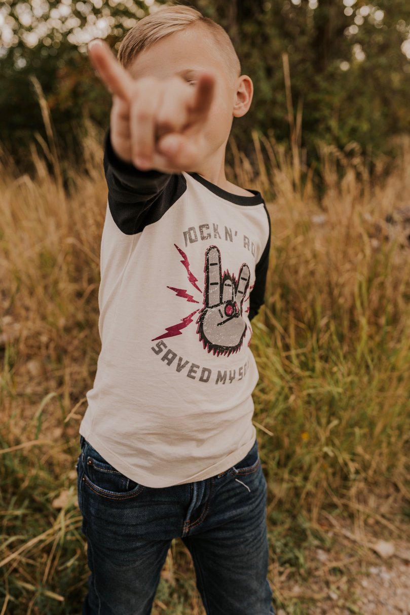 Rock N Roll Boys Tee | ROOLEE