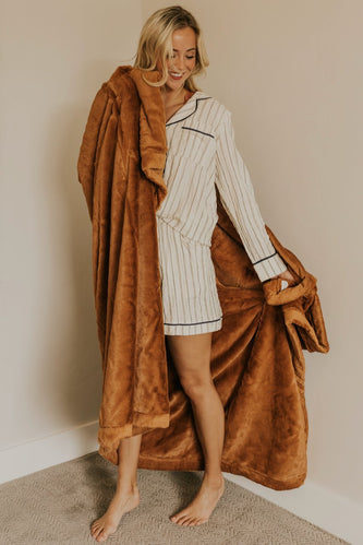 Camel Lush Blanket