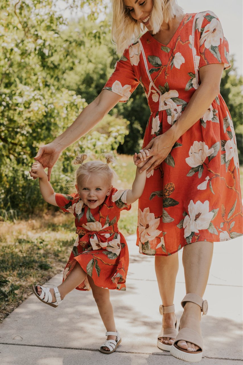 Floral Spring Dresses for Kids | ROOLEE