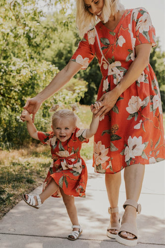 Floral Spring Dresses for Kids | ROOLEE