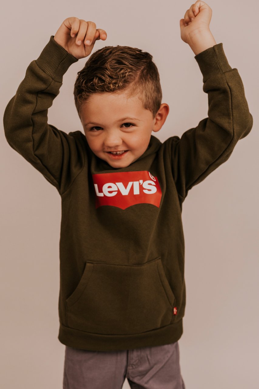 Olive Levi's Hoodie | ROOLEE