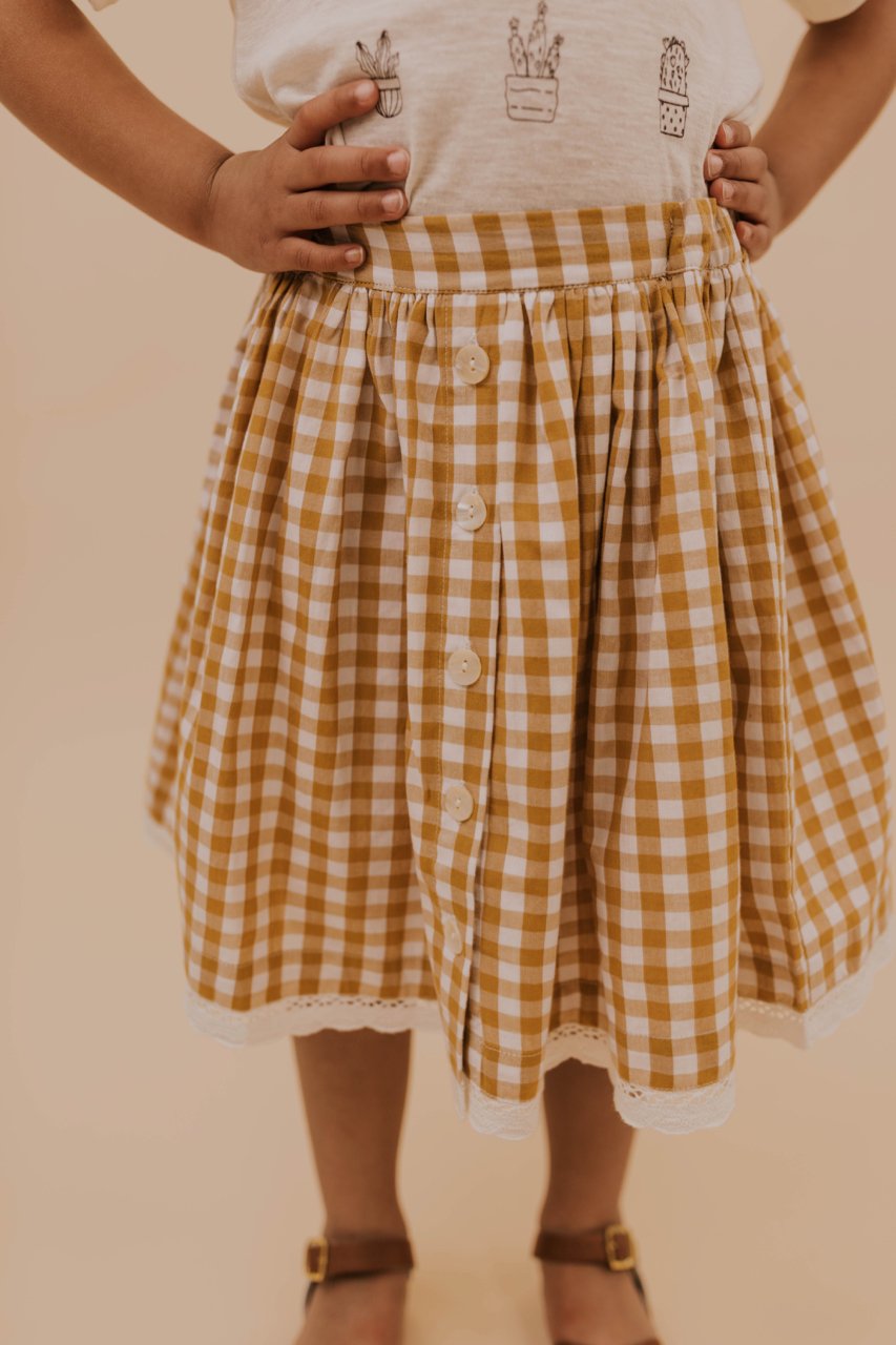 Simple Summer Skirt Girls | ROOLEE