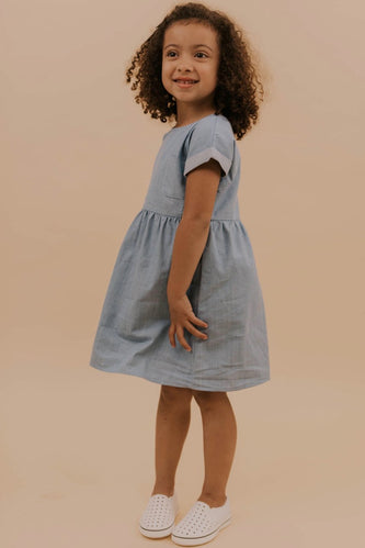 Girls Pocket Dress | ROOLEE