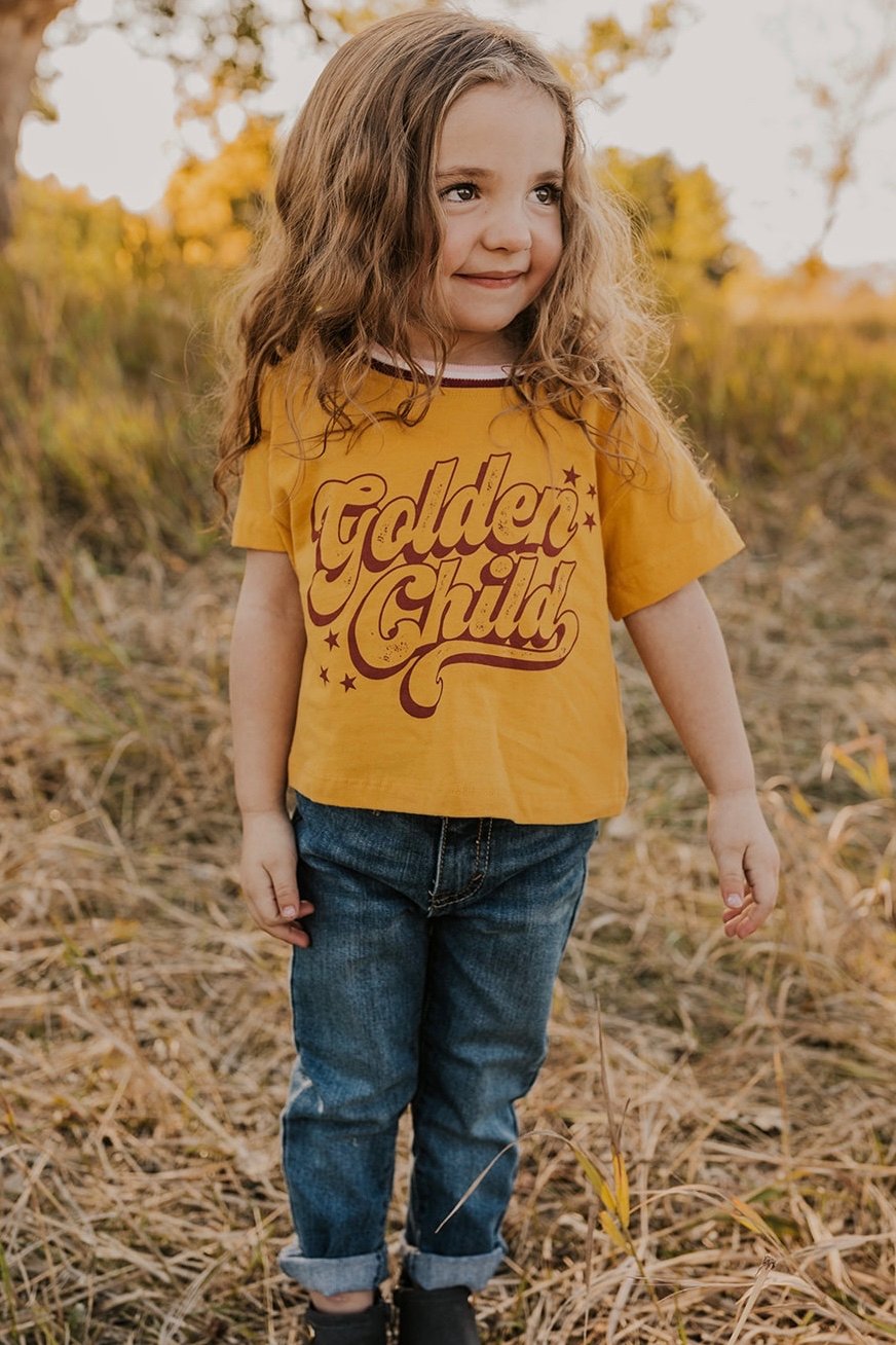 Golden Child Boxy Tee