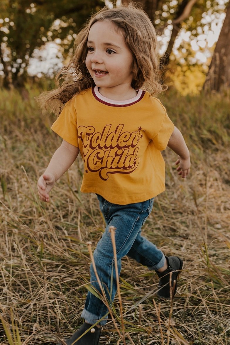 Golden Child Boxy Tee