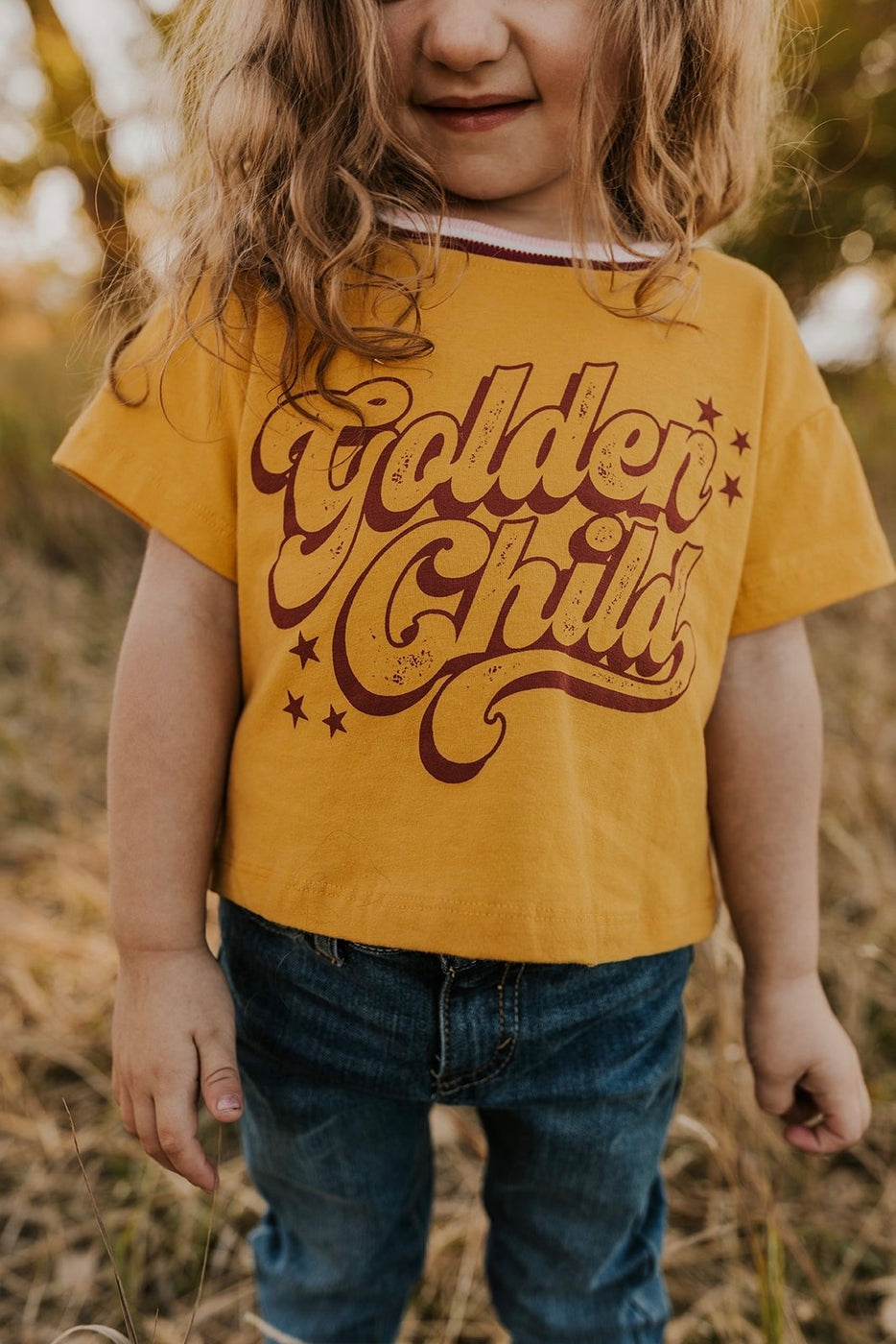 Golden Child Boxy Tee