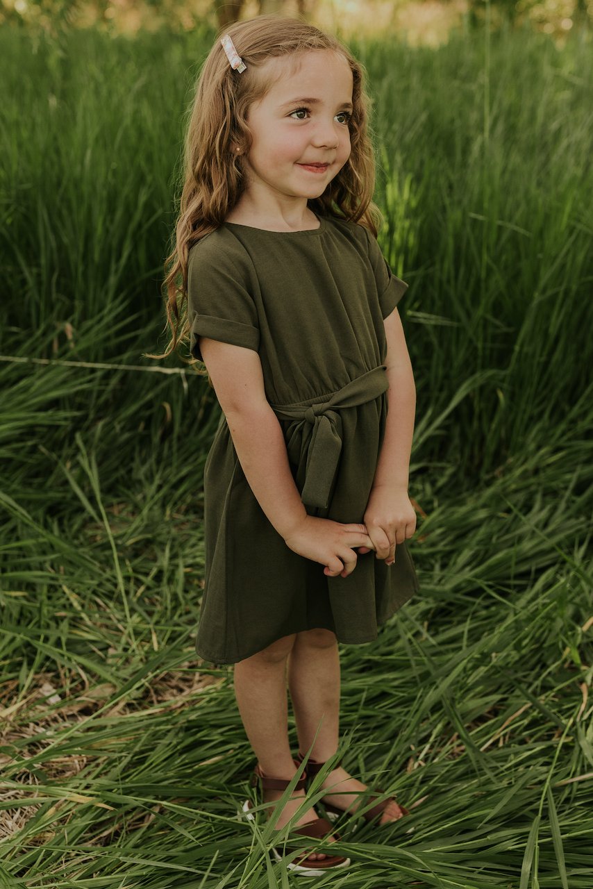 Olive Flower Girl Dresses | ROOLEE