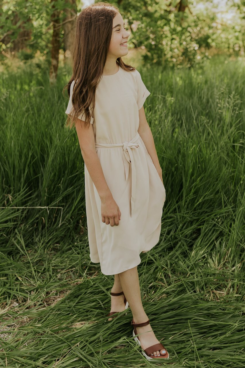 Cute Neutral Dresses for Girls | ROOLEE