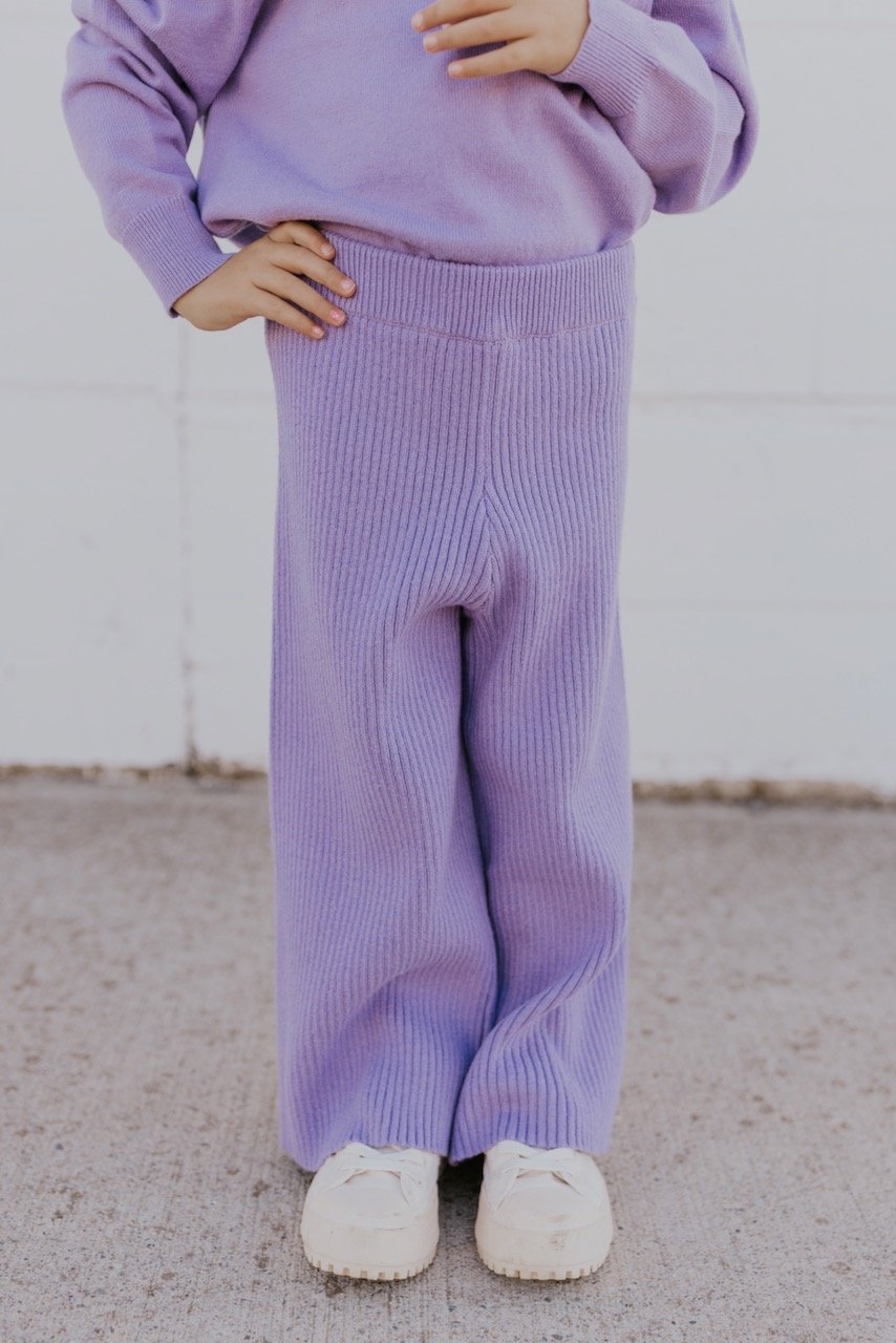 Kids Purple Pants | ROOLEE