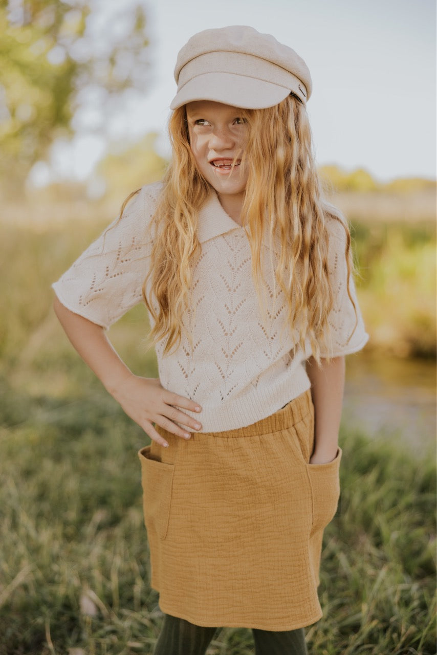 Blush Tops For Girls | ROOLEE Kids