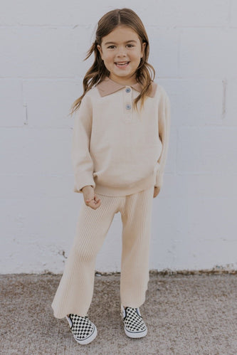 Kids Ribbed Pants | ROOLEE