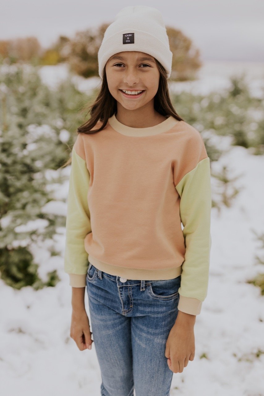 Bright Color Sweater For Girls l ROOLEE