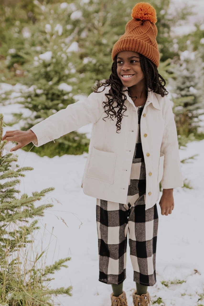 Girls White Winter Jackets | ROOLEE