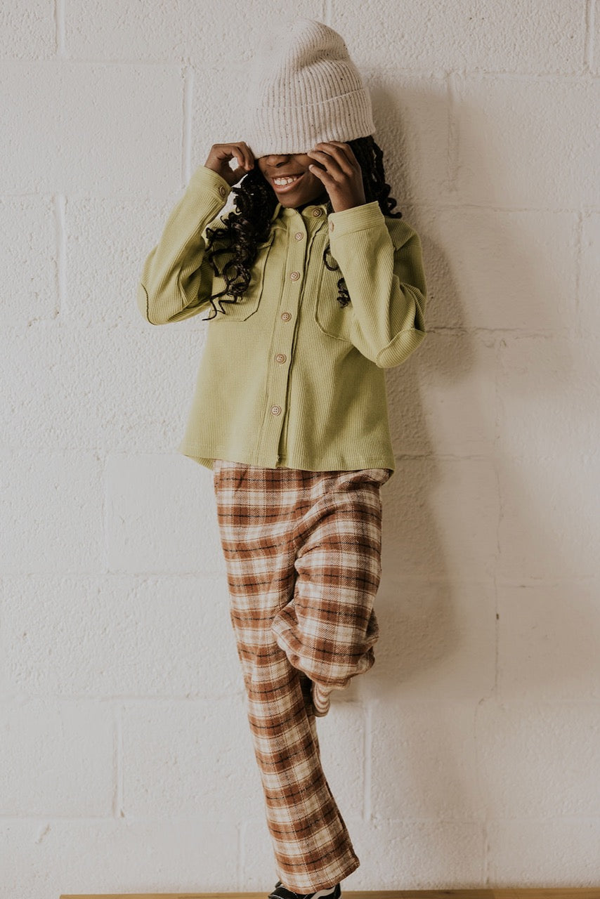 Green Shacket | ROOLEE Kids