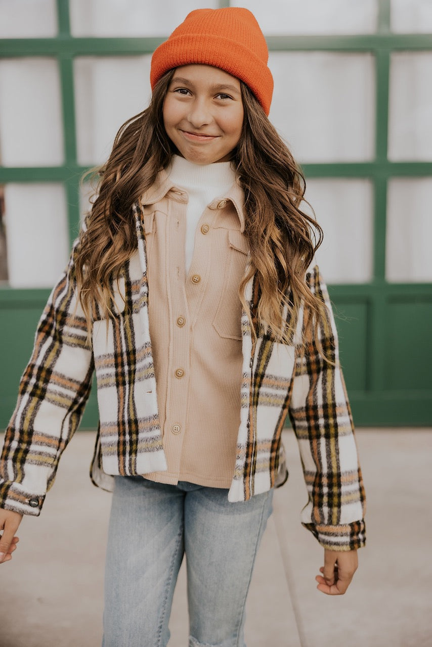 Girls Neutral Jacket | ROOLEE Kids