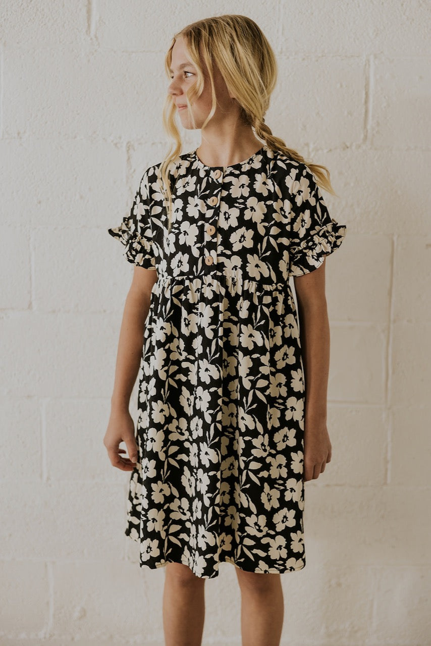 Girls Short Sleeve Dresses | ROOLEE