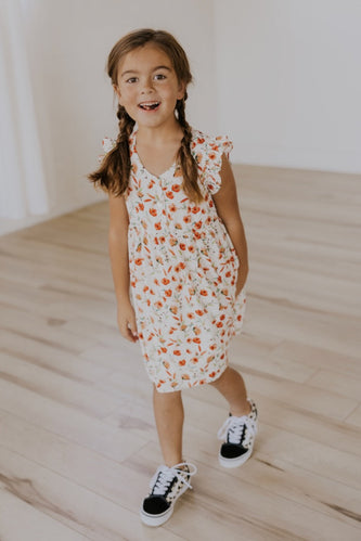 Floral Kids Dress | ROOLEE