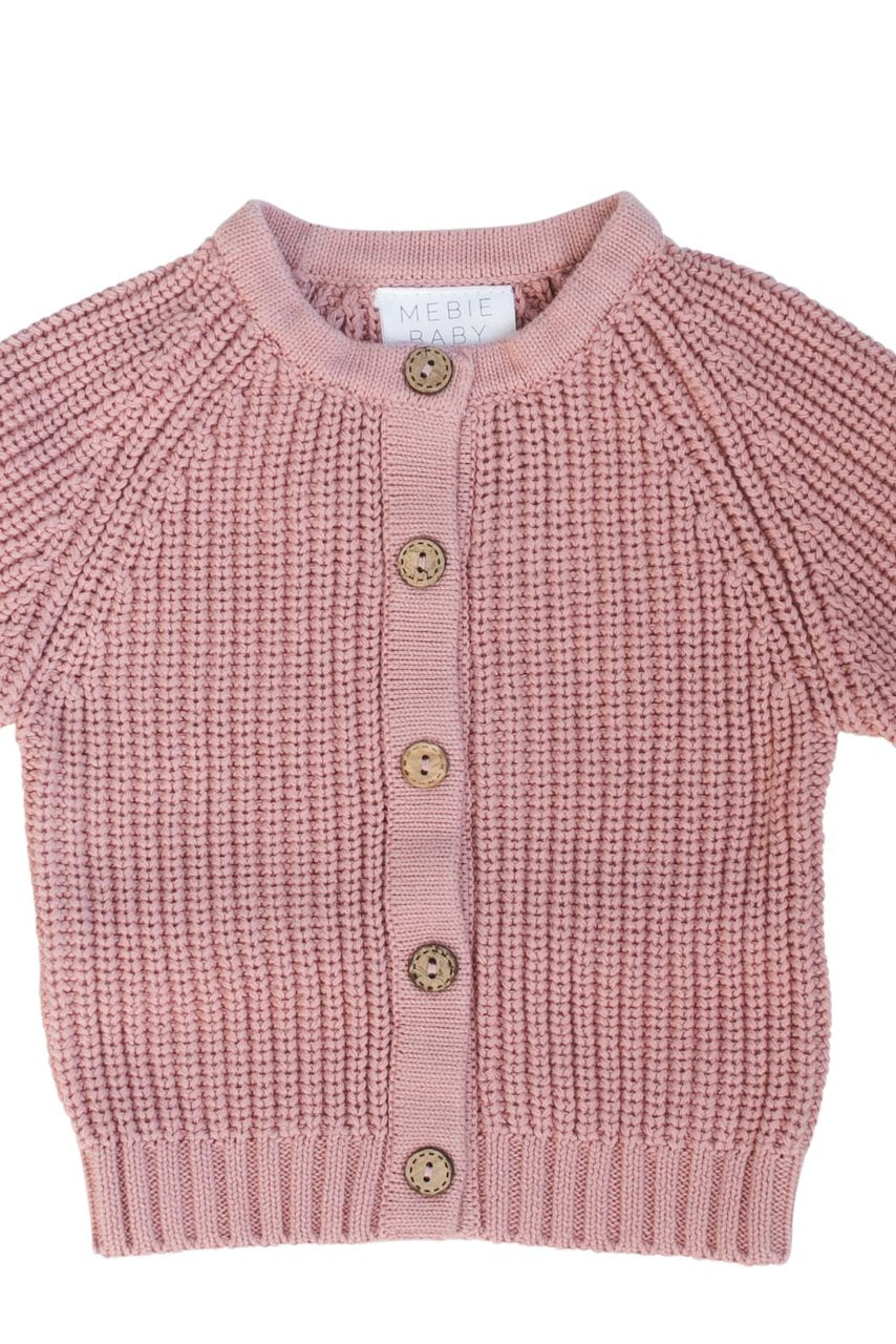Pink knit sweater | ROOLEE