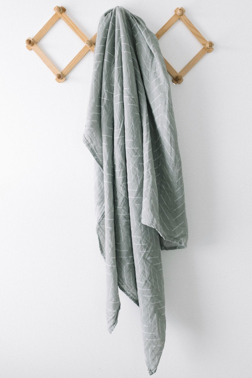 Sage Green Swaddle | ROOLEE
