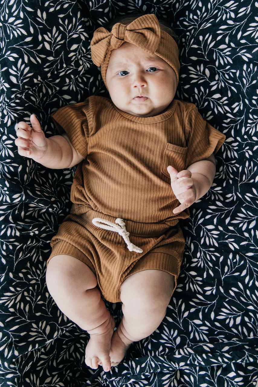 Baby girls minimal outfits | ROOLEE