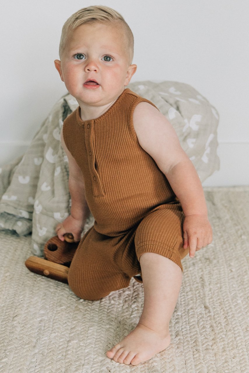 Conrad Ribbed Romper