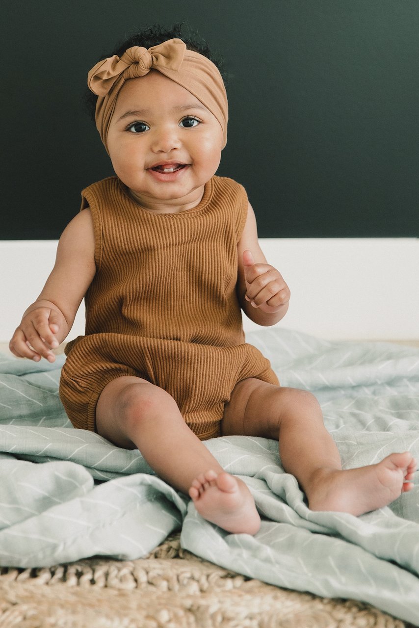 Malone Ribbed Bubble Romper