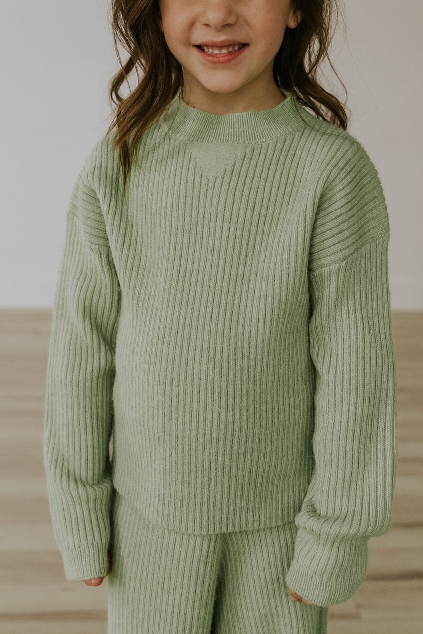 Mini Fleur Knit Sweater