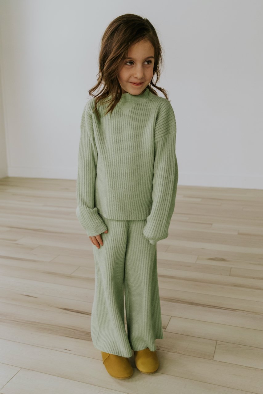 Mini Fleur Knit Sweater