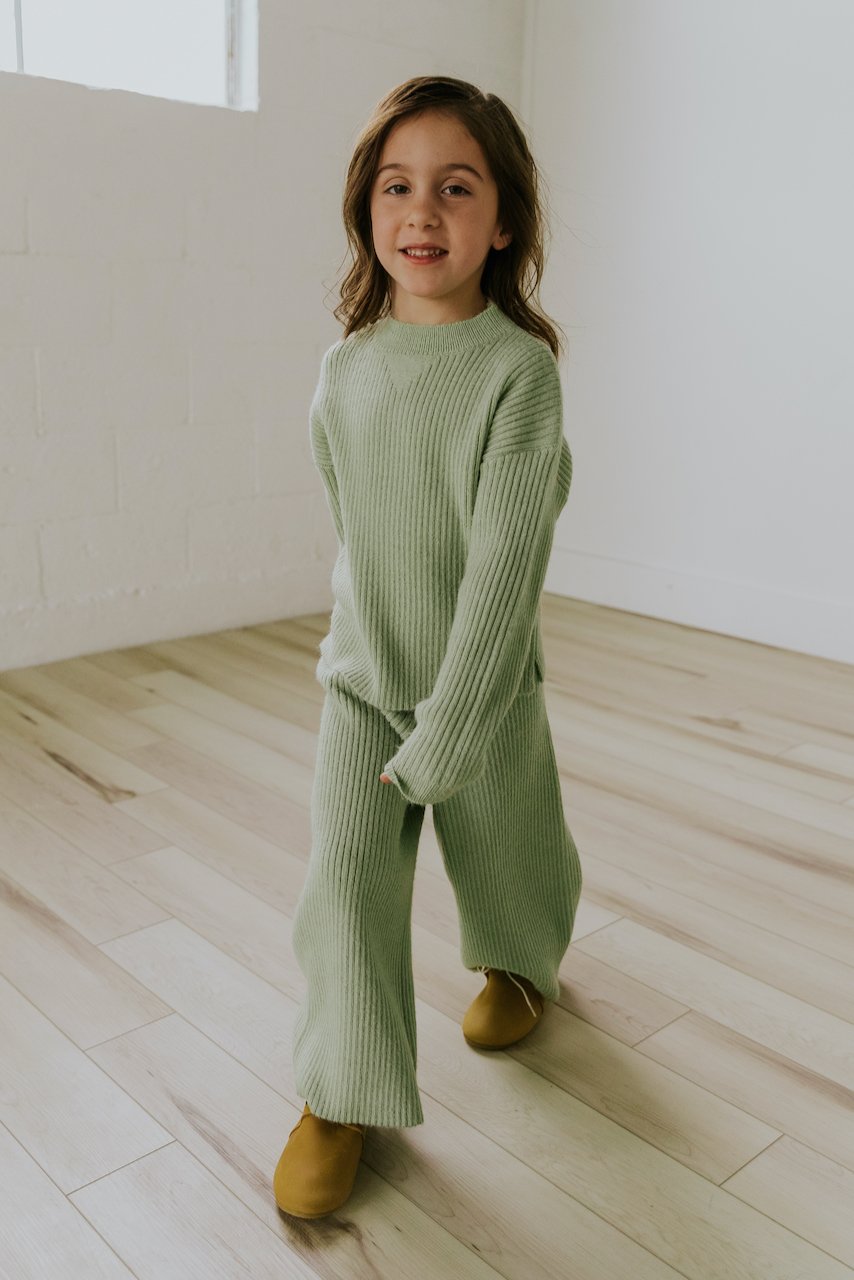 Mini Fleur Knit Sweater